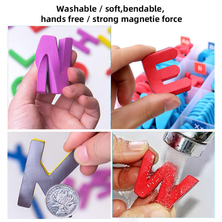 Magnetic ABC Letters Set – Uppercase & Lowercase for Early Learning
