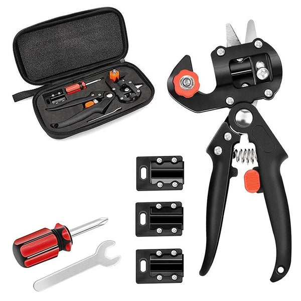 Portable Garden Tree Grafting Cutter and Pruning Tool Kit