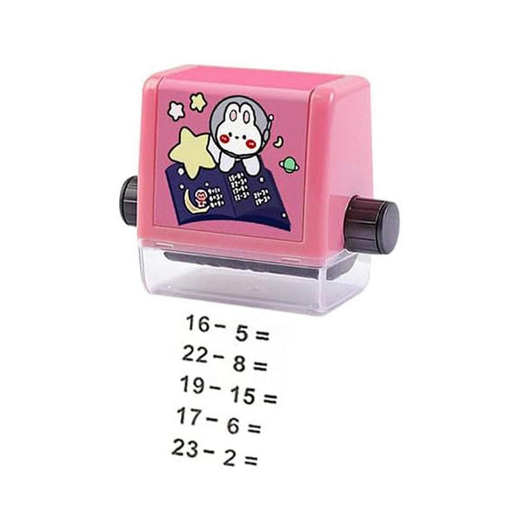 Math Roller Stamp with Ink – Addition & Subtraction Practice
