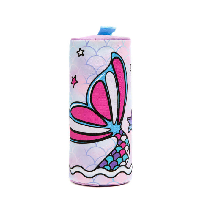 3-in-1 Pink Mermaid Pattern Backpack Set