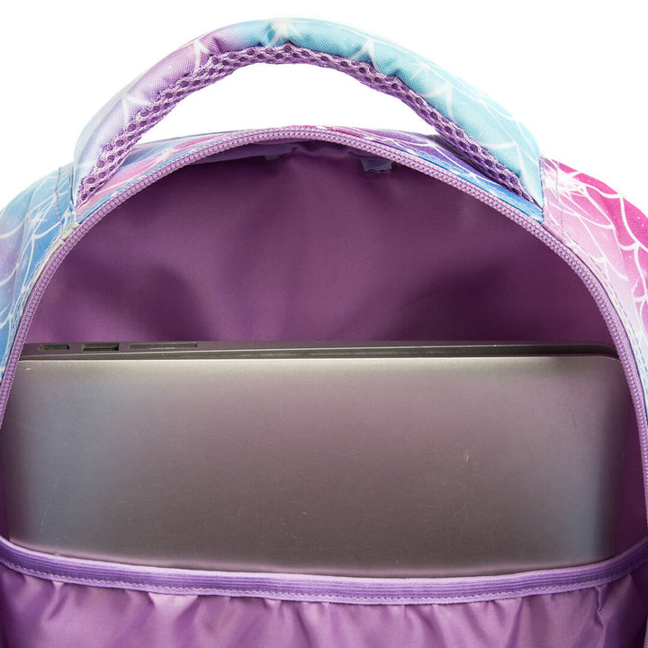 Mermaid Colorful Pop-It Backpack - 3 pieces Set