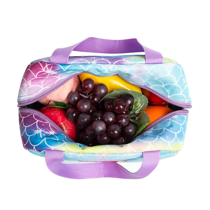 Mermaid Colorful Pop-It Backpack - 3 pieces Set