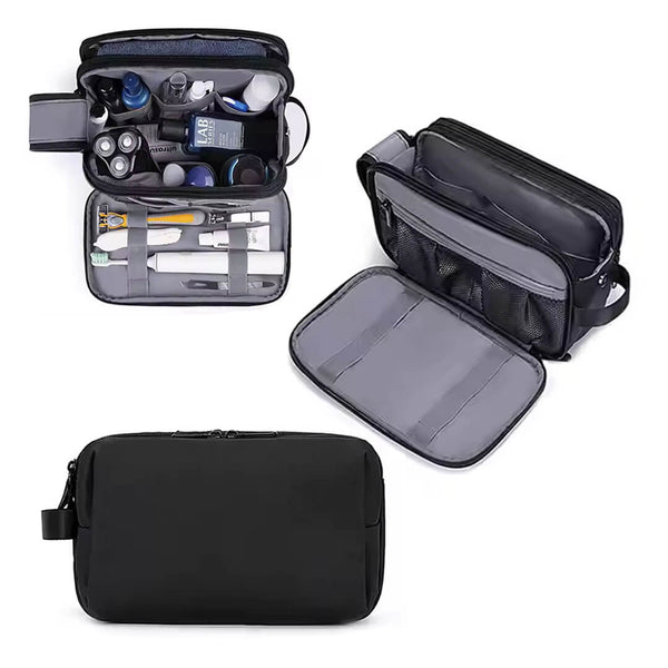 Portable Water-Resistant Travel Toiletry Bag