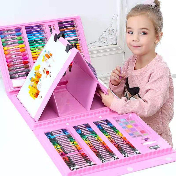 Ultimate Kids Art Painting Set - 208 Pieces