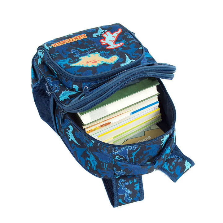 3-Piece Dinosaur Pattern Backpack Set