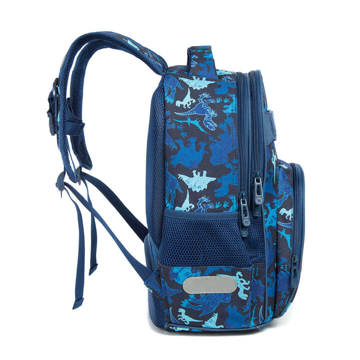 3-Piece Dinosaur Pattern Backpack Set