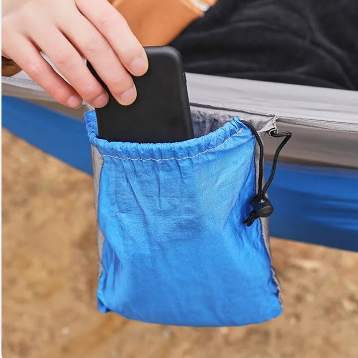 Nylon Parachute Camping Hammock with Mosquito Net