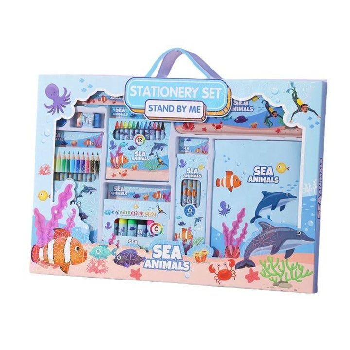 Ocean Adventure Coloring Set - 41 Pieces