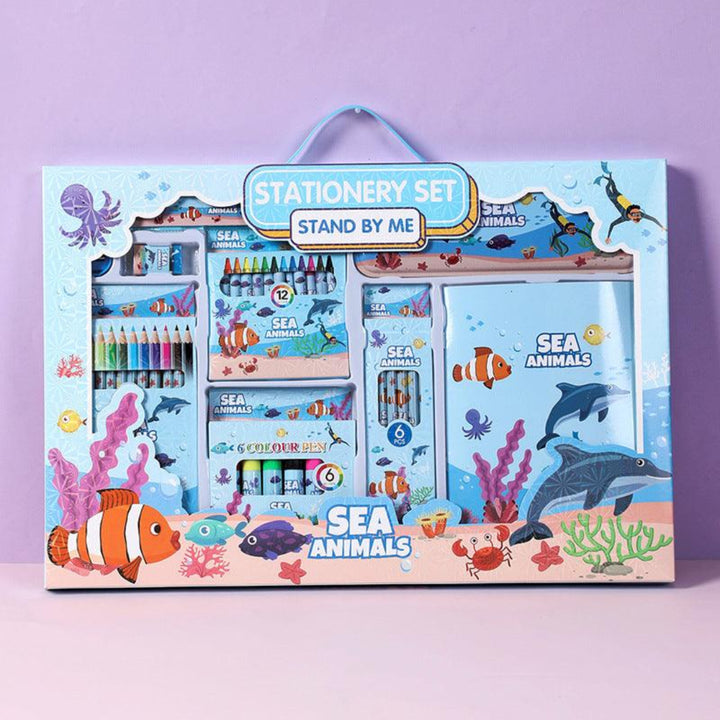 Ocean Adventure Coloring Set - 41 Pieces