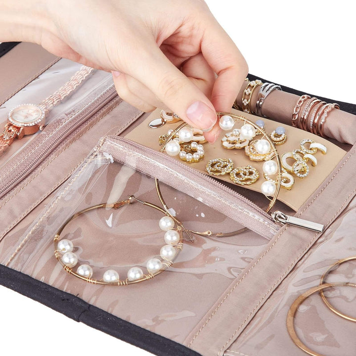 Foldable Travel Jewelry Storage Bag