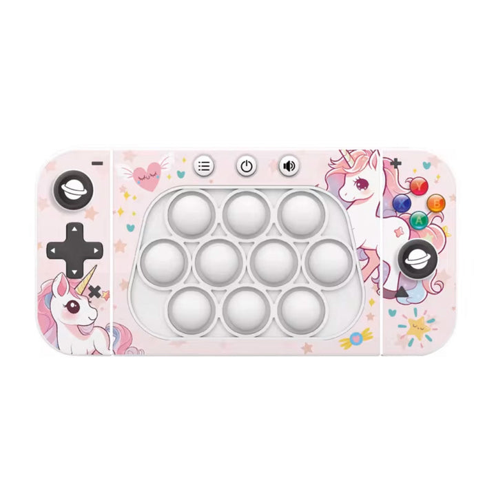 Pop it memory game for kids nintendo shape Unicorn