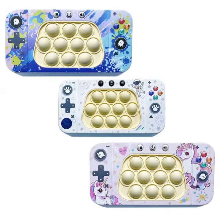 Pop it memory game for kids nintendo shape