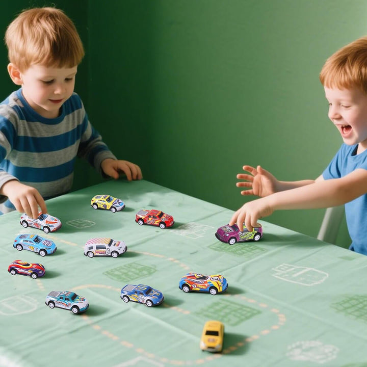 Friction-powered mini cars set for kids