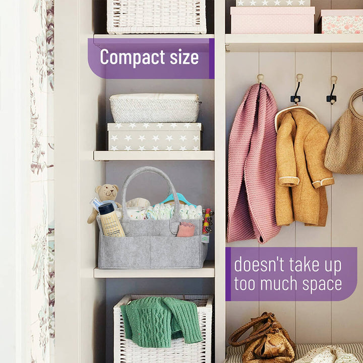 Multi-purpose storage basket for baby and home use