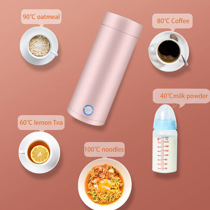 Portable Electric Kettle for Travel & Office Use - 400 ML