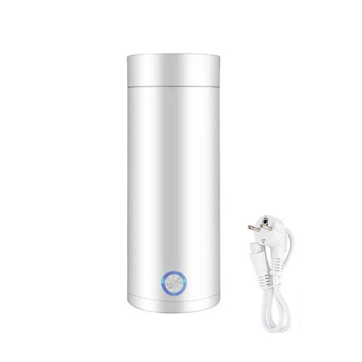 Portable Electric Kettle for Travel & Office Use - 400 ML White