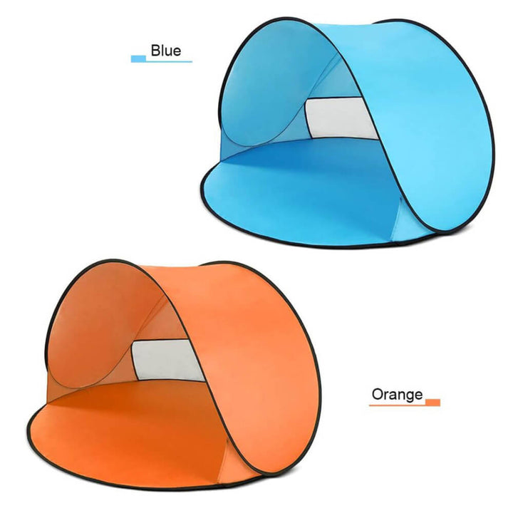 Pop-Up Family Beach Tent with Anti-UV Sun Protection
