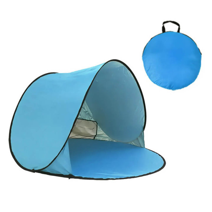 Pop-Up Family Beach Tent with Anti-UV Sun Protection