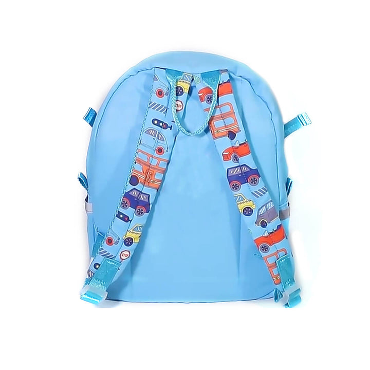 Kids Cartoon Cars Backpack & Lunch Shoulder Bag Set