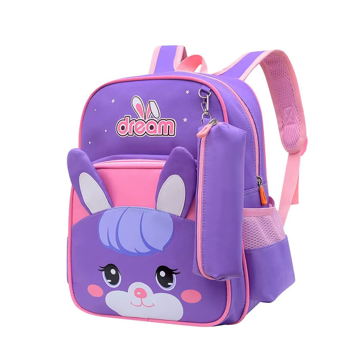 Purple rabbit preschool& kindergarten  backpack