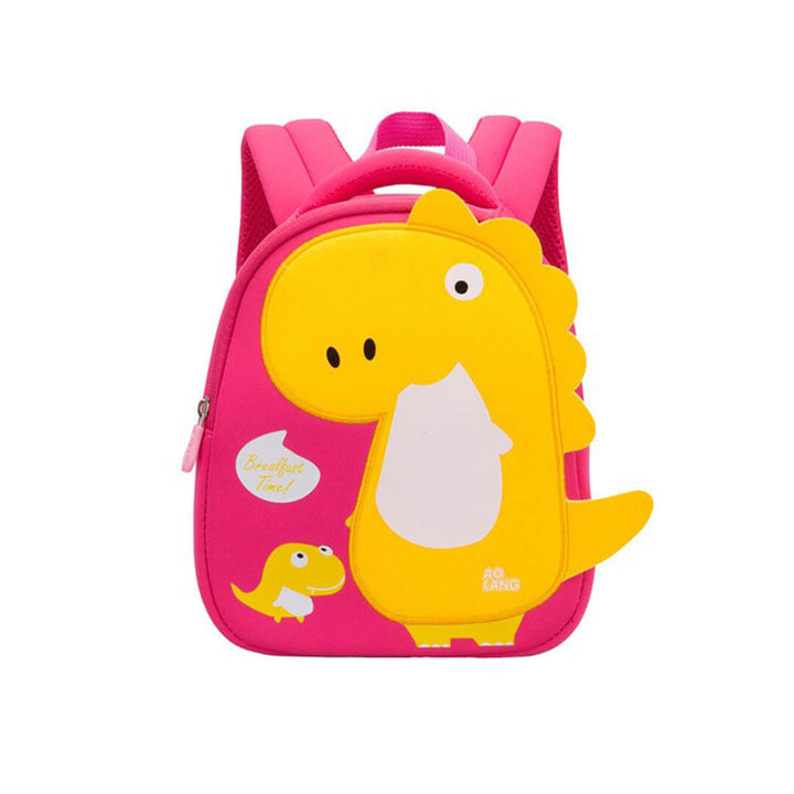 Cartoon Pink Dinosaur Backpack – Toddler/Preschool Size