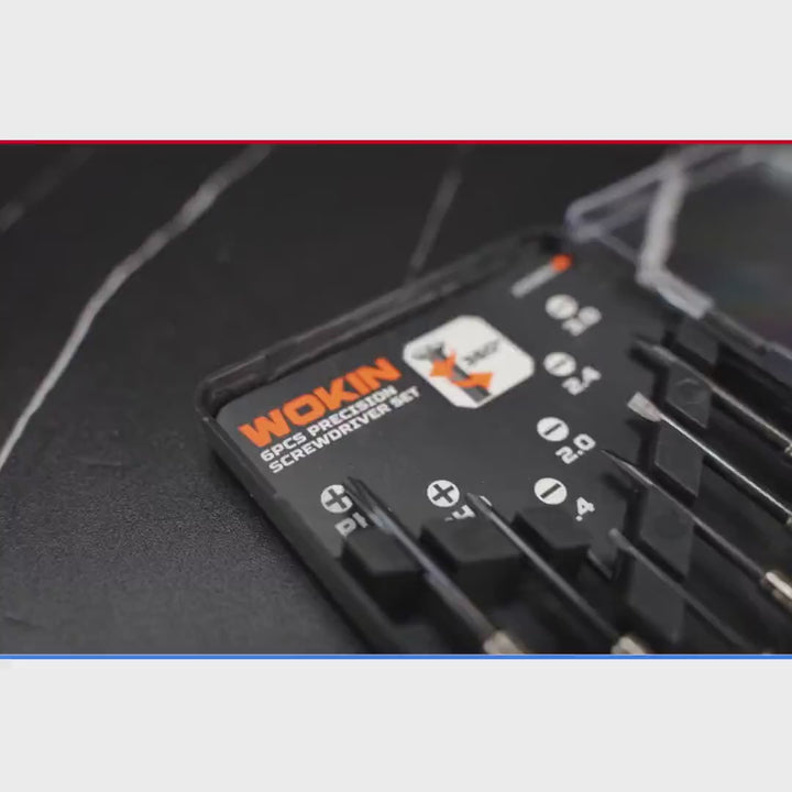 Precision screwdrivers with durable metal grip, video