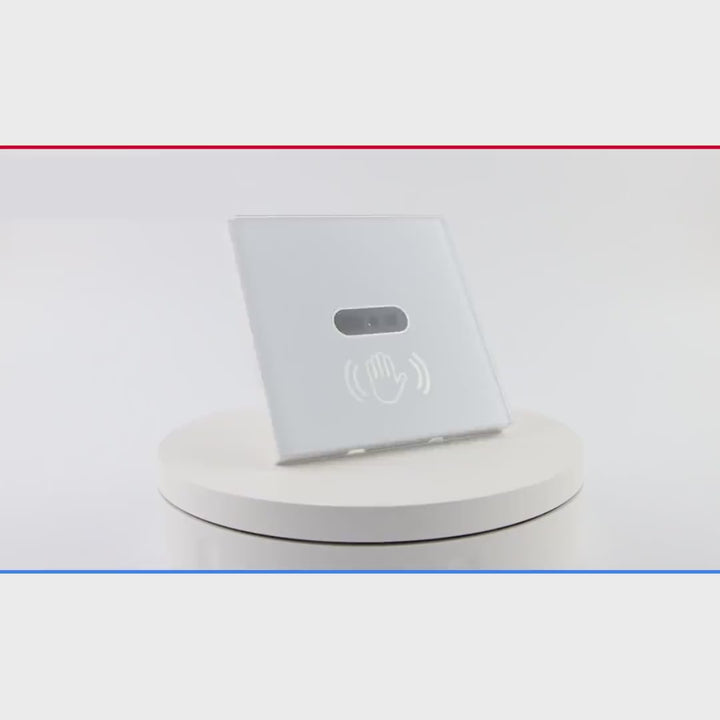 Video of the Infrared Sensor Touch Glass Panel Switch for Smart Home Systems