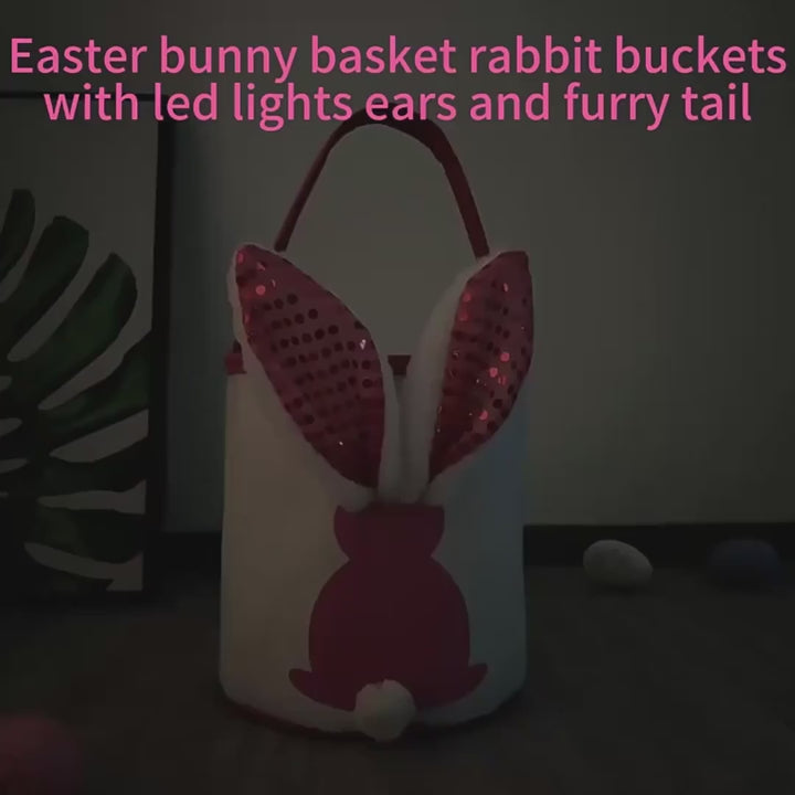 Video of light-up easter bags goodies for kids