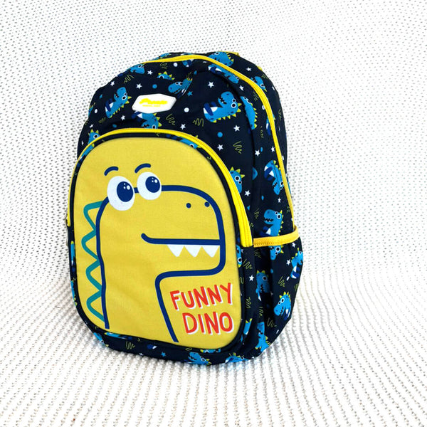 Dinosaur backpack for KG1 kids with cartoon design