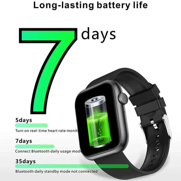 QX7 PRO Smart Watch – Bluetooth Fitness Tracker with Stylish Display
