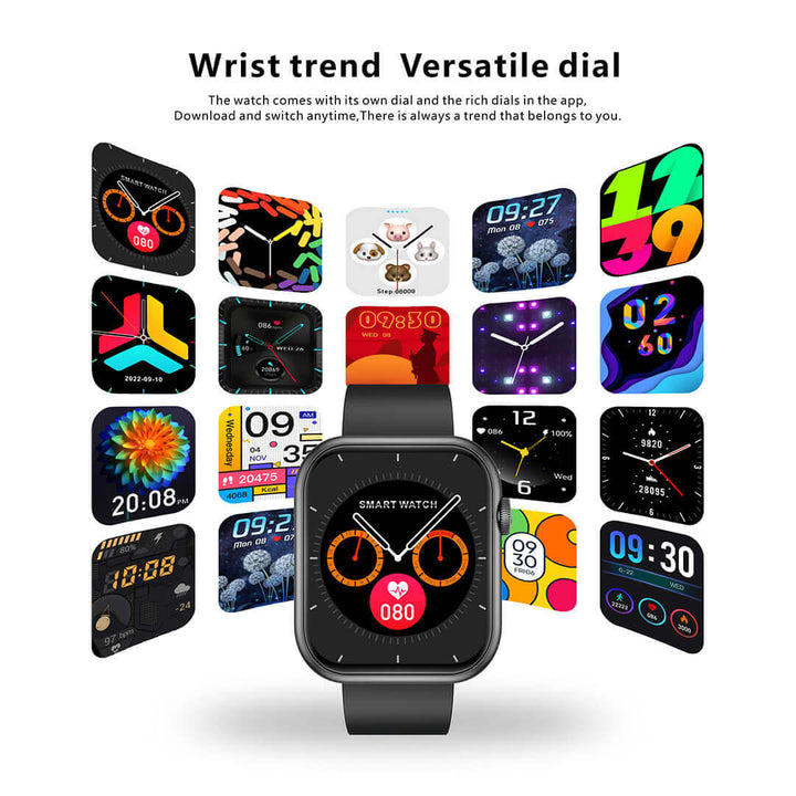 Fitness tracker mode on QX7 PRO Smart Watch screen