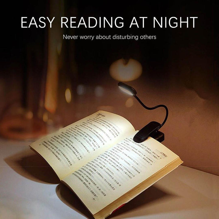 Rechargeable Clip-On Book LED Light for Reading
