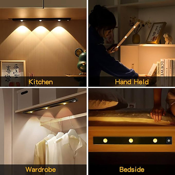 Rechargeable Motion Sensor LED Cabinet Light – 30 & 60 cm