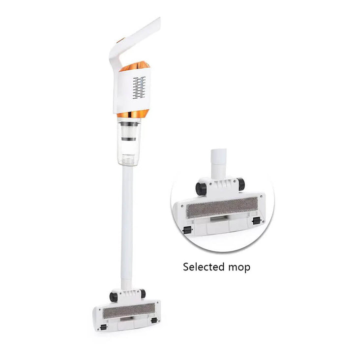 Compact cordless vacuum cleaner with 120W power