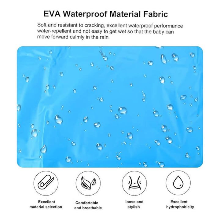Reusable Waterproof Children’s Raincoat (6 - 10 years)