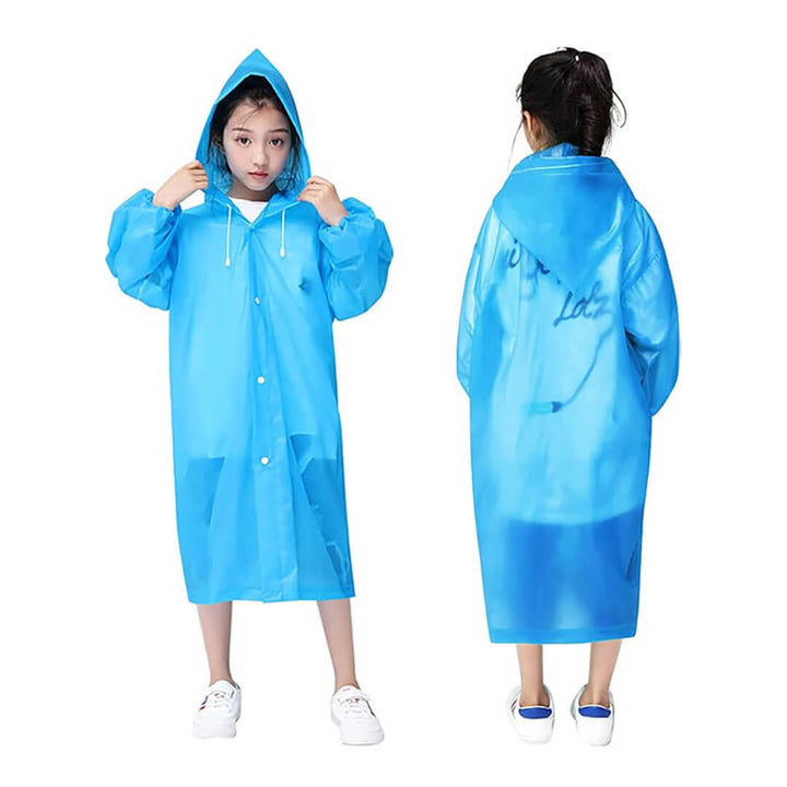 Reusable Waterproof Children’s Raincoat (6 - 10 years)