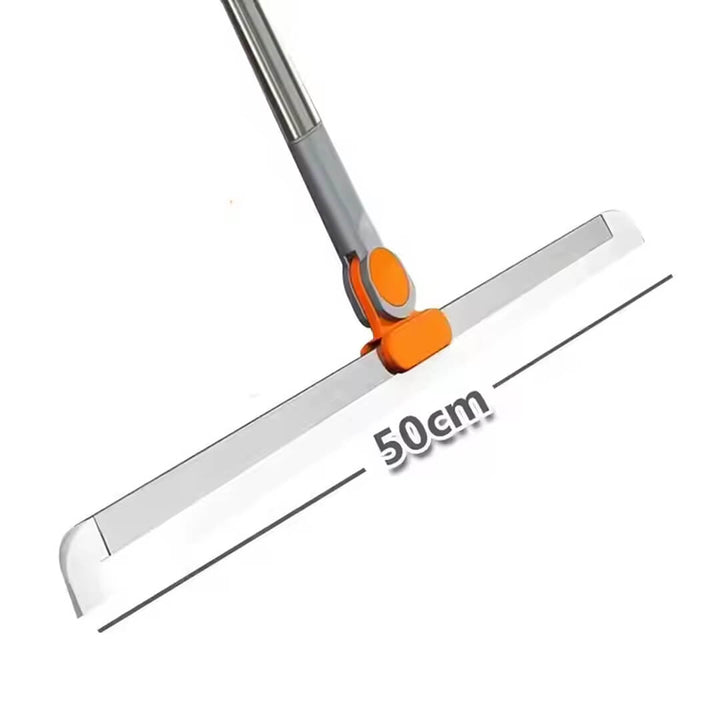 Rotatable Floor cleaning wiper with 50cm silicone blades