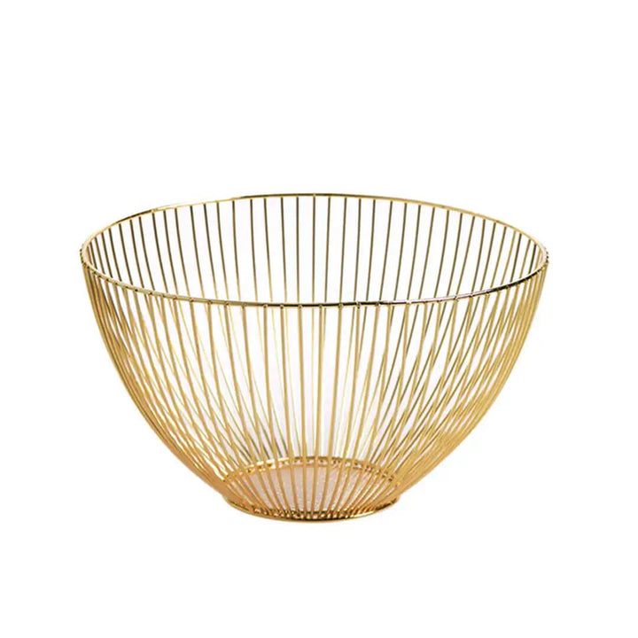 Round Iron Vegetable Storage Basket
