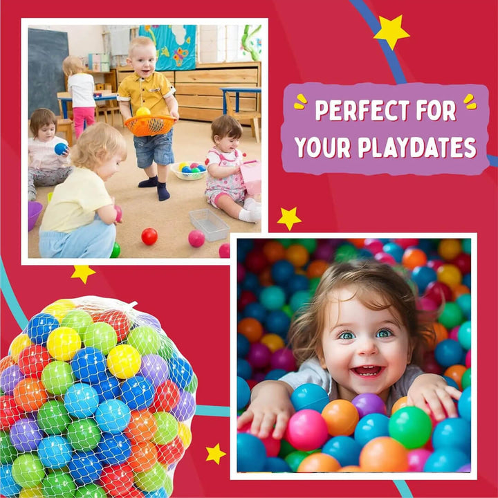 7cm Soft Ocean Balls – For Ball Pits, Playpens & Pools