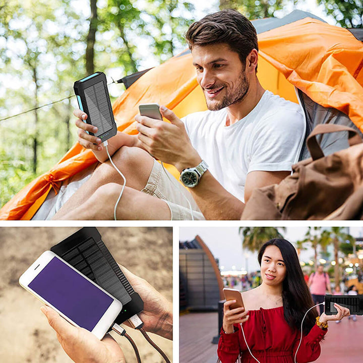 Solar Powerbank Portable Charger - 10000 mAh