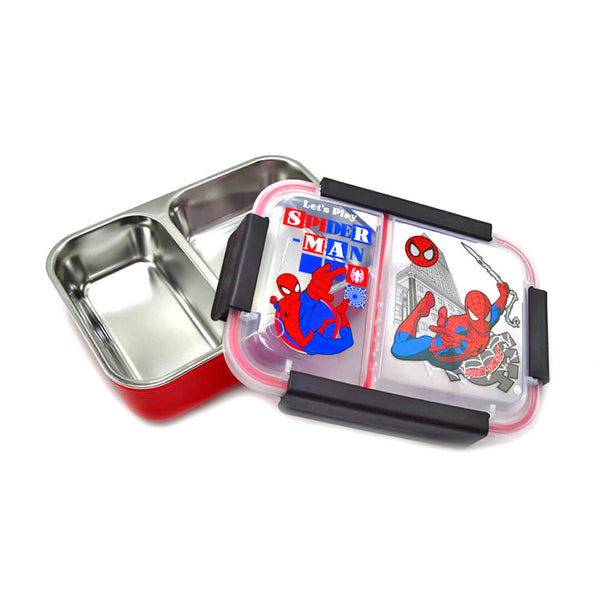 Spiderman stainless steel bento lunch box 800 ml