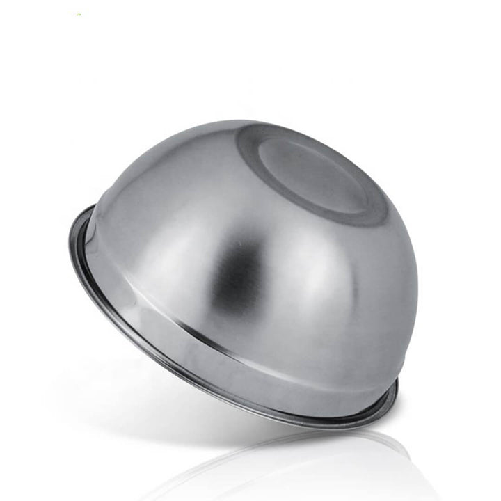 7Pcs Stainless Steel Salad Bowl Set With Lid - 18-30Cm
