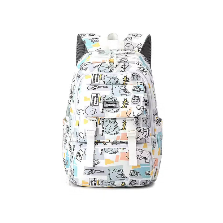 Stylish & Durable Doodles Waterproof School Backpack
