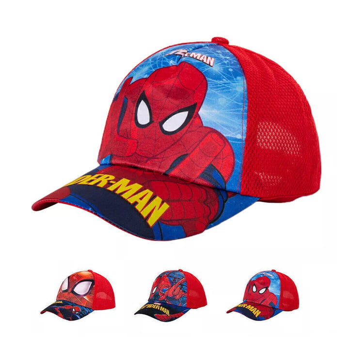 Spiderman & Batman Hats for Kids – Superhero Caps (2–6 Yrs)