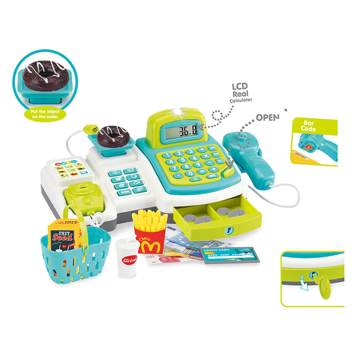Supermarket Cashier Play set - Realistic Simulation for Kids