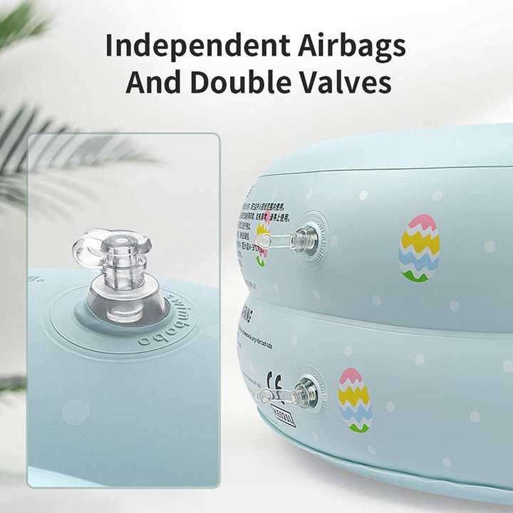 Swimbobo Inflatable Light Blue Bathtub – S (1–12M), L (3–48M)