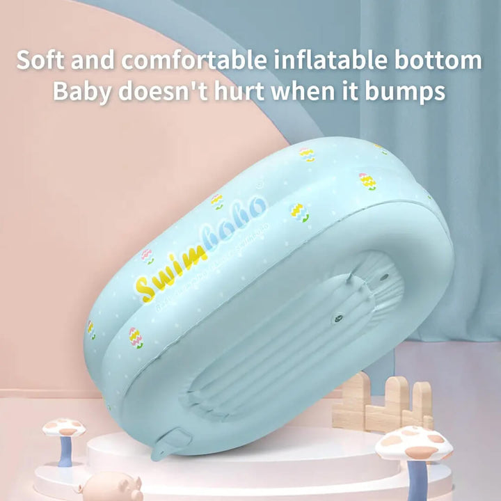 Swimbobo Inflatable Light Blue Bathtub – S (1–12M), L (3–48M)