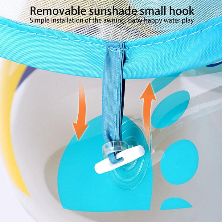 Swimbobo Dino Baby Float with Canopy (6-36M)