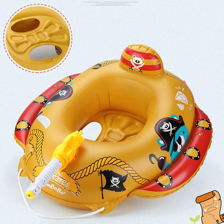 SWIMBOBO Pirates Inflatable Float with Water Gun (1-4 Years) 1-4 Years