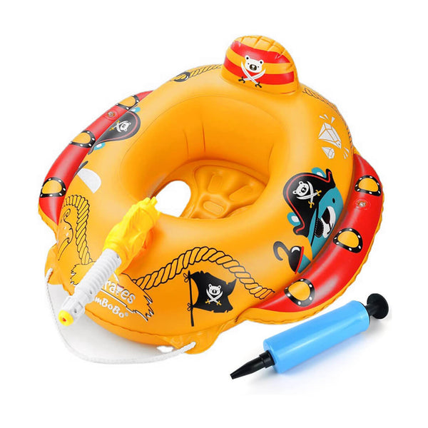 SWIMBOBO Pirates Inflatable Float with Water Gun (1-4 Years)